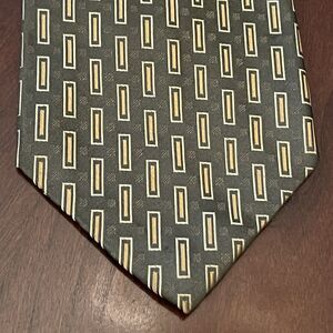 Ferucci Green Gold 100% Silk Men’s Neck Tie Made In China